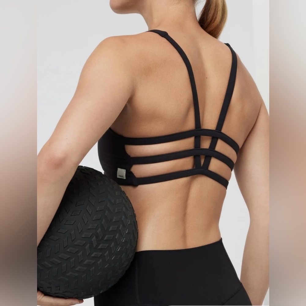 Vuori Yosemite Sports Bra In Black Camo Womens Sz Large